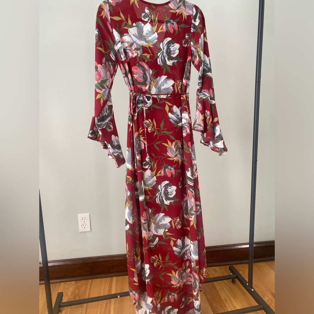 High-Low wrap dress - Picture 2 of 3